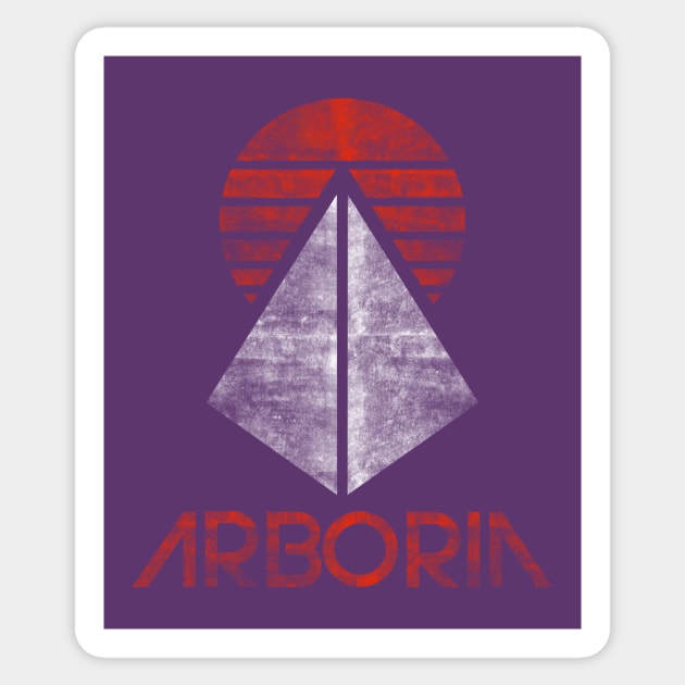 Arboria Institute Sticker by n23tees